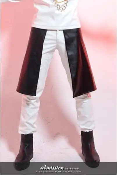 Новинка 2017 мужская одежда 27-44 певец модный звездный стиль dj ds узкие эластичные