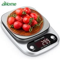 10kg 1g led electronic digital kitchen scale balance cuisine food scale cooking measure tools stainless steel weighing measure