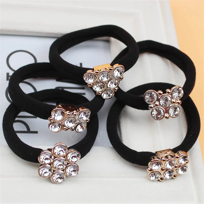 10 шт./лот аксессуары для волос женщин повязка на голову эластичные ленты девочек