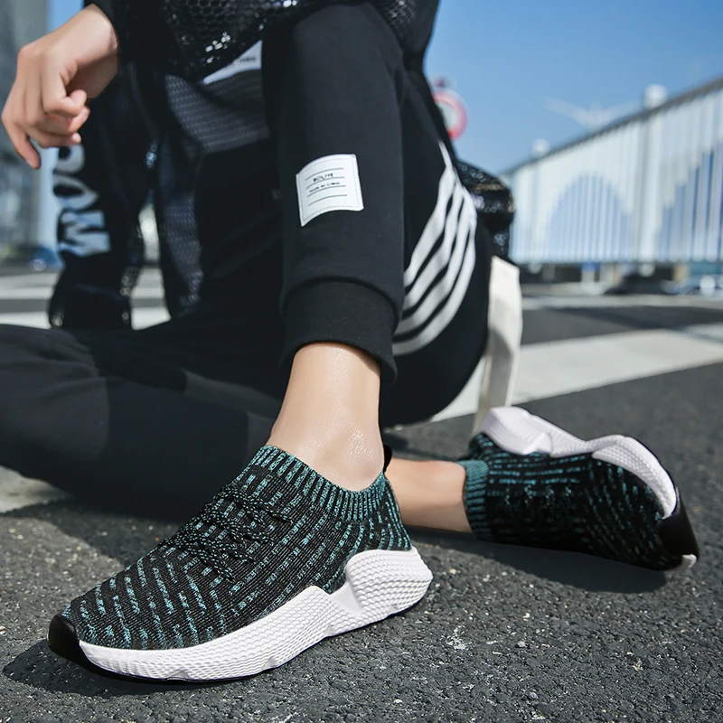 Weweya Новые Unisex кроссовки для Для женщин мужчин носок легкие дышащие спортивные