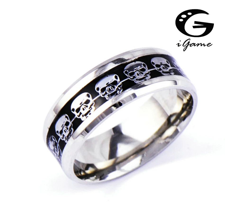 Бесплатная доставка модное мужское кольцо на палец 4 цвета опция новинка