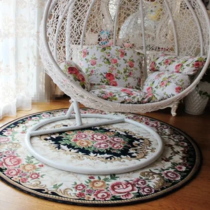 Напольный коврик для ванной в стиле ретро с рисунком розы, набор Противоскользящих ковриков для ванной, 1 шт.