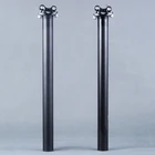 Подседельный штырь для велосипеда, из углеродного волокна, Диаметр 27,2 мм, 30,8 ММ, 31,6 мм, длина 350 мм, 400 мм, 450 мм