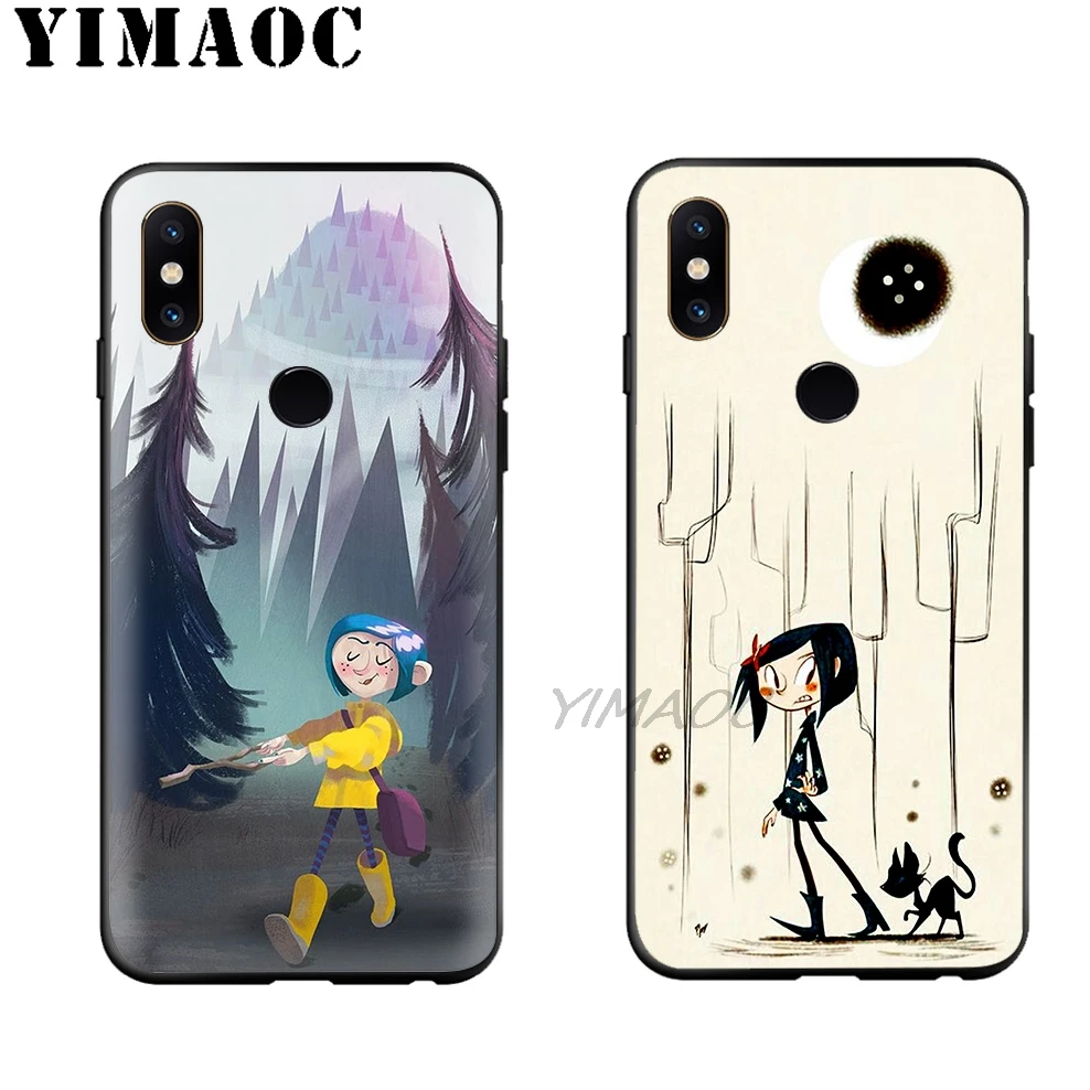 Ультратонкий Мягкий чехол YIMAOC Coraline movie для Xiaomi Redmi Note 7 6 6A 5 4 4X 4A 5A S2 7A GO K20 Plus Pro |