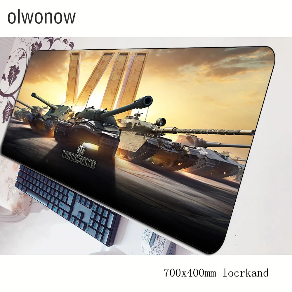 Коврик для мыши world of tanks 700x400x3 мм игровой коврик геймеров высокое качество