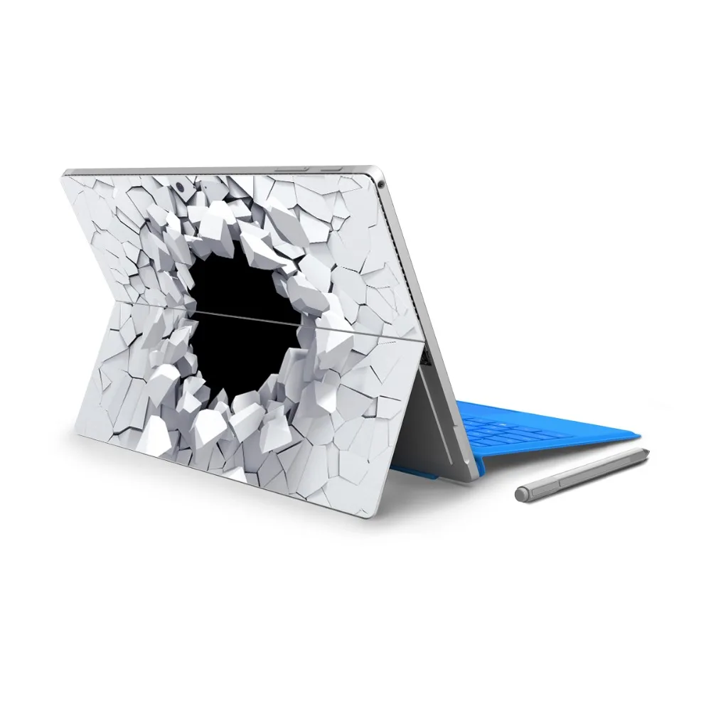 GOOYIYO для Micro Surface Pro 4 5 виниловая задняя большая наклейка планшет Наклейка 3D эффект