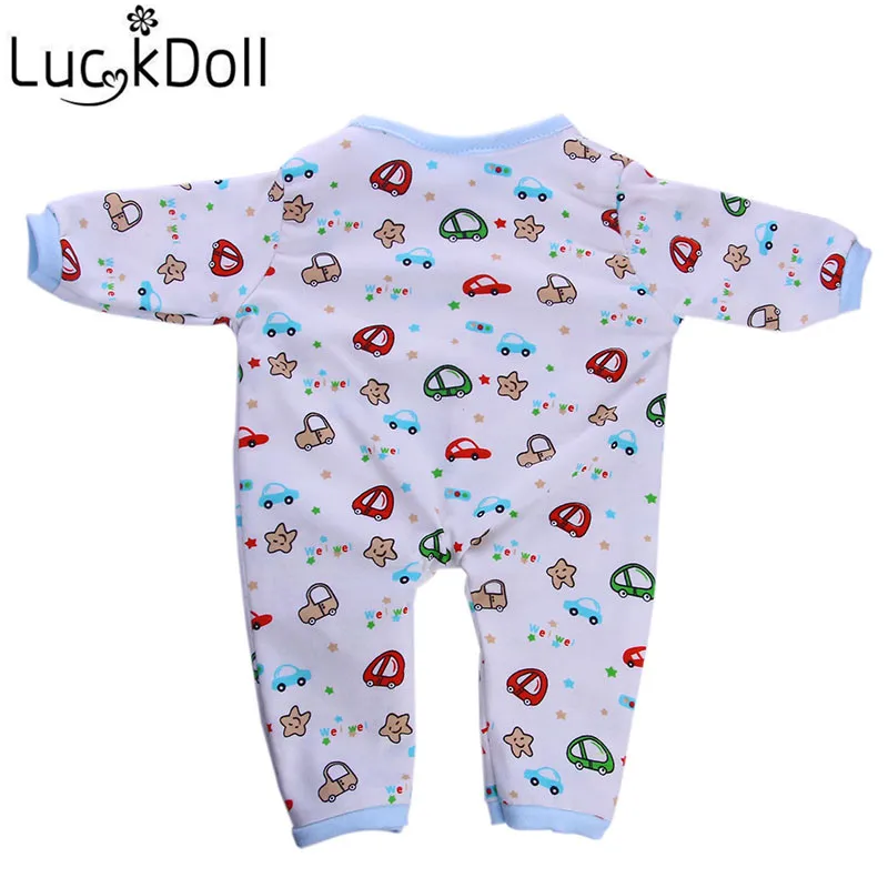 LUCKDOLL7Sets различных стилей пижамы подходят 18 дюймов Американский 43 см BabyDoll одежда аксессуары, игрушки для девочек, поколение, подарок