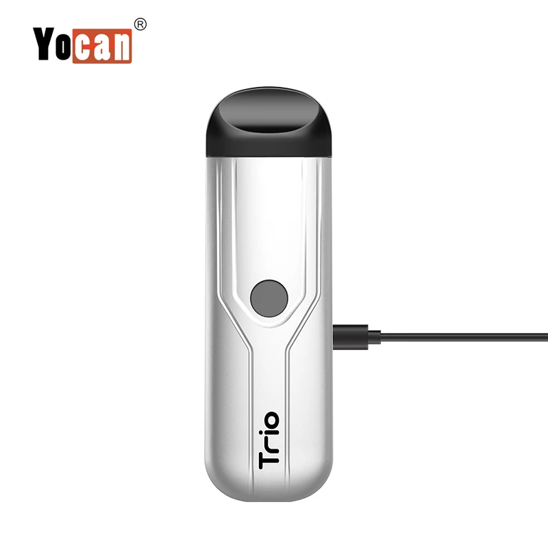 Комплект Vape YOCAN TRIO 3 в 1 комплект испарителя с аккумулятором 500 мАч 0 мл Pod для CBD сока