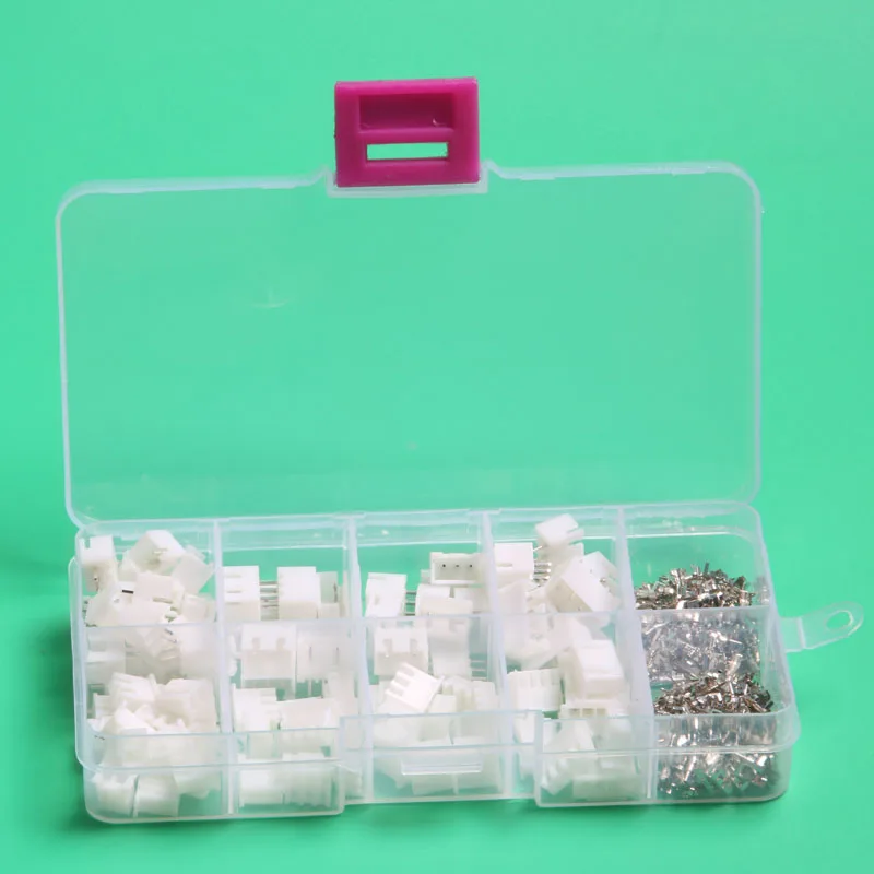 50 комплектов мужской женский проводной соединитель клеммный комплект 2 54 мм