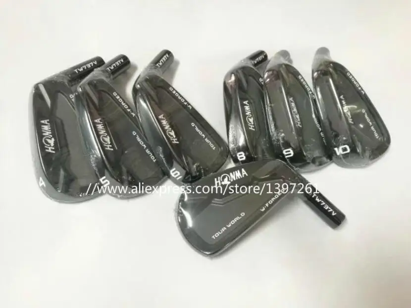 

HONMA TW737V black high quality irons 4-10 7 PCS Golf irons Free shipping