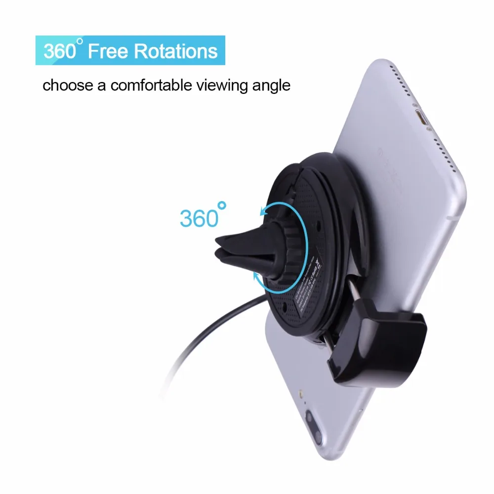 3 в 1 автомобиль Bluetooth 4.0 fm передатчик модулятор и Air Vent Телефон подставка держатель