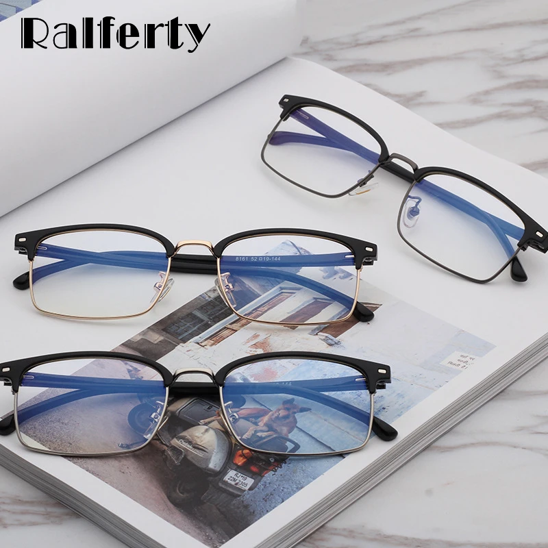 Мужские очки Ralferty TR90 ультралегкие для близорукости мужские по рецепту 2019 бизнес