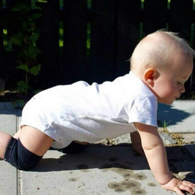 5 пар/лот ребенка ползать Нескользящие Гольфы унисекс наколенники Baby Care гетры