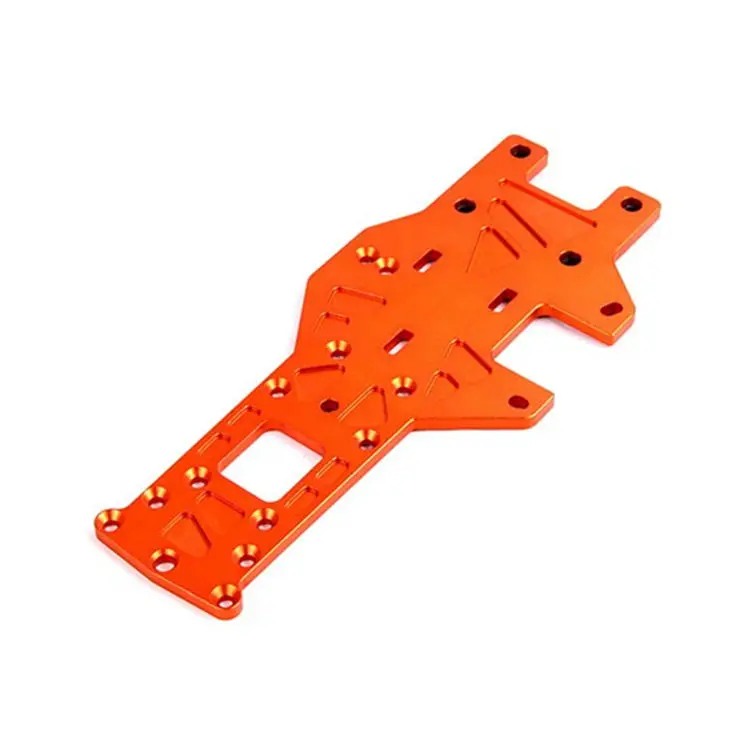 Задняя Толстая пластина шасси Baja CNC для масштаба 1/5 HPI KM Rovan BAJA 5B 5T 5SC Запчасти