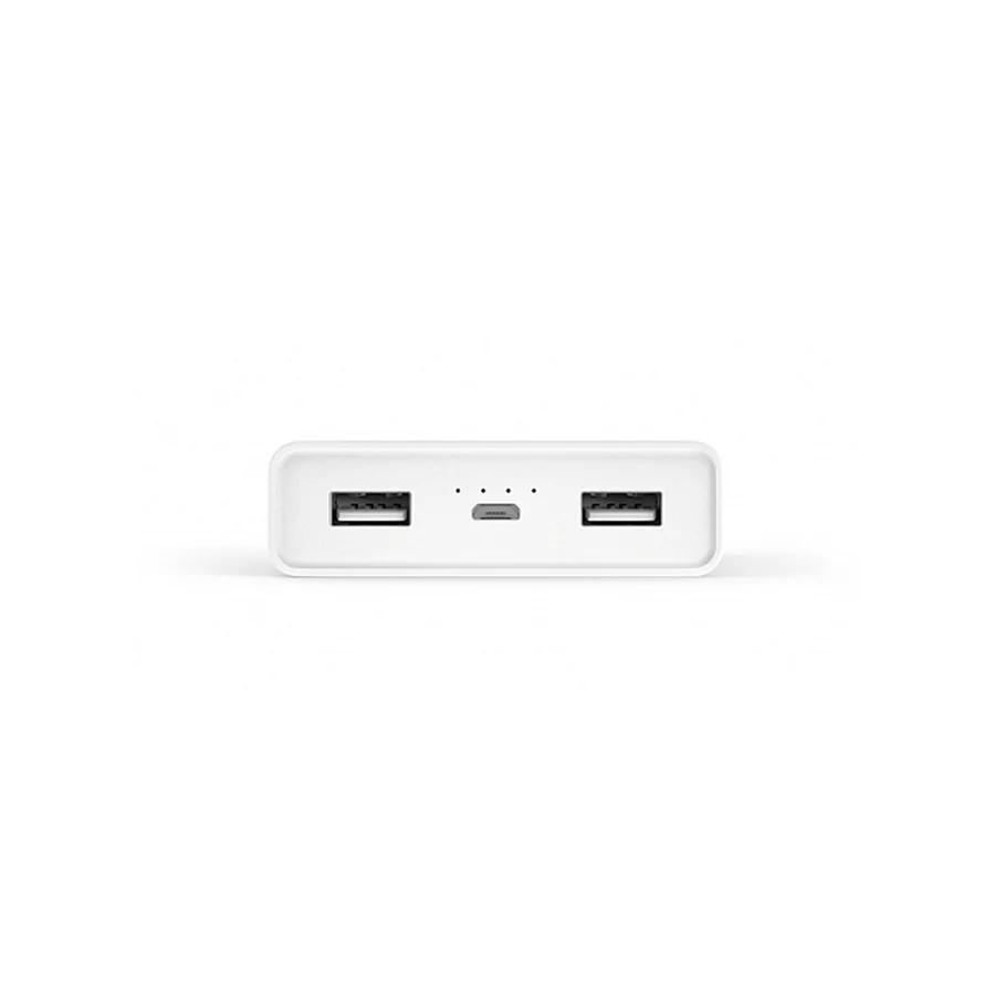 Original Xiaomi Mi Power Bank 20000mAh 2C Two-way Quick Charge External Battery USB Portable Bateria For Mobile phone | Электроника