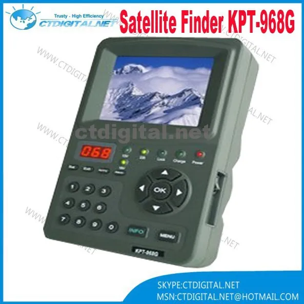 Ручной спутниковый искатель DVBS MPEG2 3 5 дюйма TFT 968 г|satellite finder china|finder waterfinder satellite |