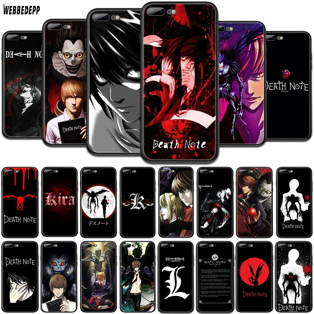 WEBBEDEPP чехол для телефона из ТПУ Ryuk kira OPPO A1 A3S A5s A7 A37 A57 A73 A83 F5 F11 R15 R17 Pro мягкий