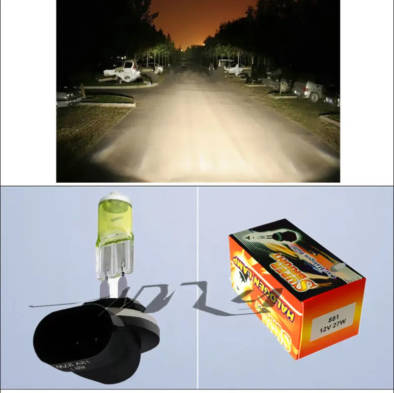 10 шт. галогенные лампы 894 H27 881 27 Вт|car light source|car lightlight source |