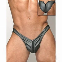 mens panty newest brand thongs front black zip underwear sexy male g string gay jockstrap underwears sexy men clothing