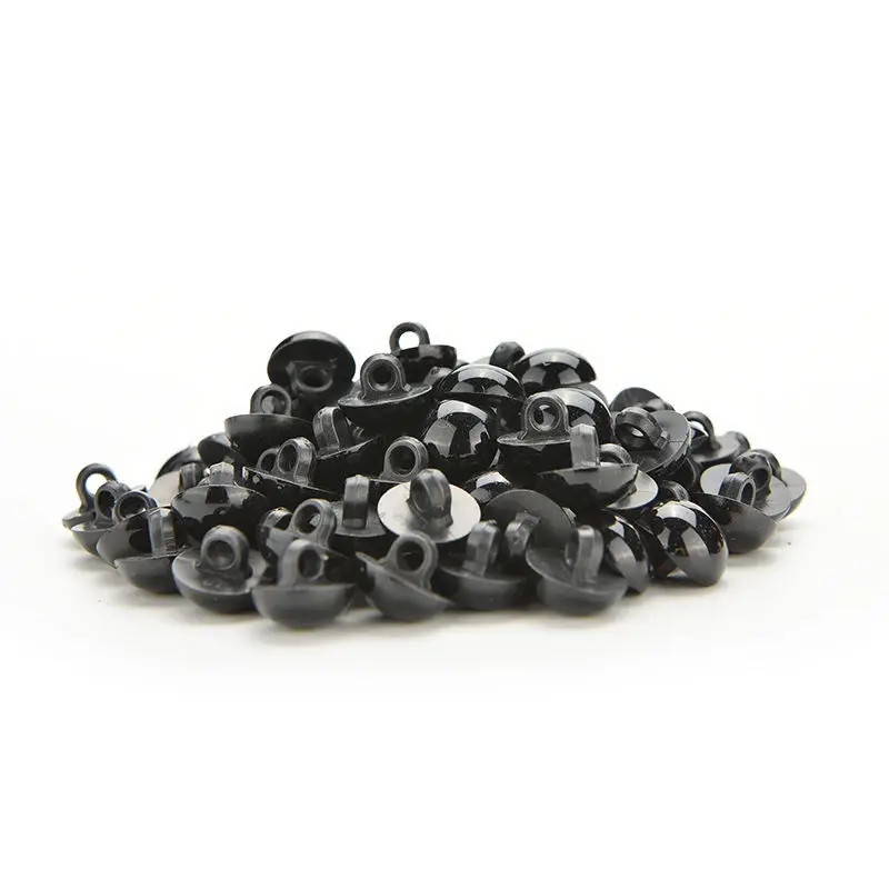 

100pcs or 200pcs Resin Eyes Accessories DIY Buttons Round Mushroom Domed Sewing Shank Eyeball Animal Ball Toy 9mm or 11mm