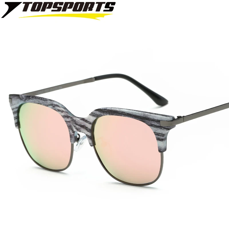 Солнцезащитные очки TOPSPORTS женские в стиле ретро поляризационные зеркальные