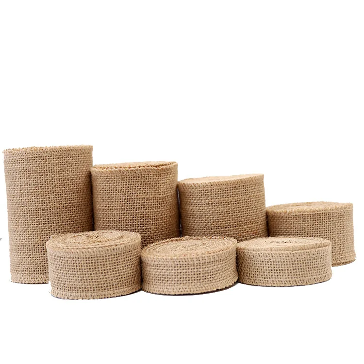 

Festive & Party Supplies, Party & Holiday DIY Decorations, DIY Christmas wedding decoration 5m long raw linen burlap