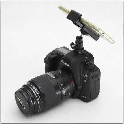 Mini Tripod Ball Head Ballhead with Hot Shoe Adapter to 1/4 Screw Mount for Canon Nikon DSLR Camera LED Video Fill Light gopro 3 |