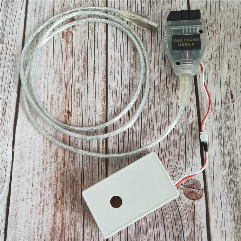 VAG TACHO USB5.0 ECU диагностический кабель Vagtacho 5 0 сканер Obdii Obd2 чип тюнинг инструмент с Usb