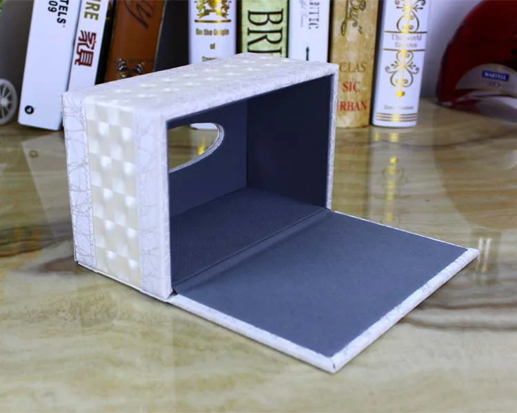 Высококачественная кожаная коробка для салфеток автомобиля комнаты|tissue box for