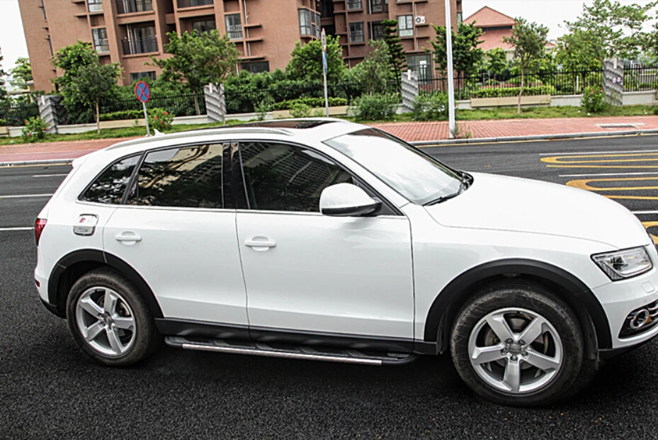 Алюминий Подходит для Audi Q5 2009 2010 2011 2012 2013 2014 2015 2016 ходовая доска боковая