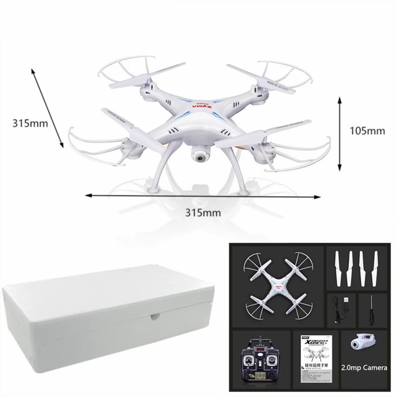 Syma X5SC 2 4G 4CH 6 осевой RC Квадрокоптер вертолет Дрон профессиональные Дроны с камерой