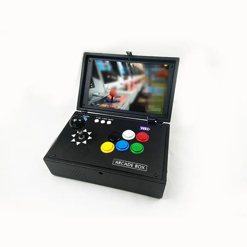 14 к игры Recalbox 10 дюймов экран Raspberry Pi 3B видео игровая консоль портативная мини аркадная Подарочная машина для детей