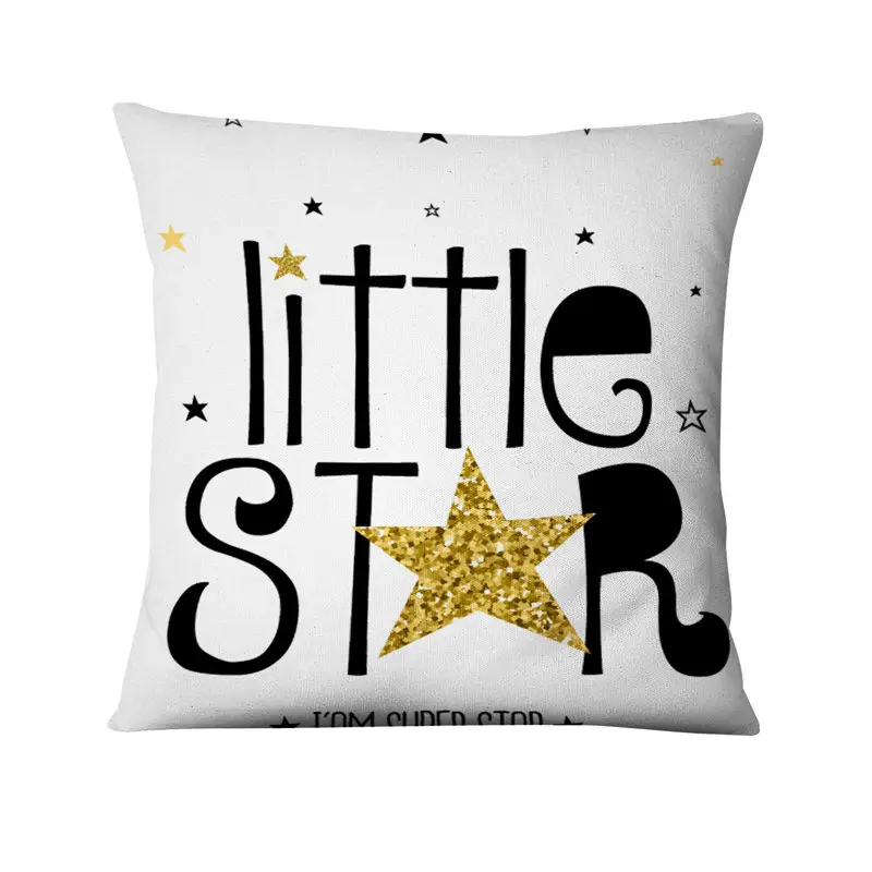 Наволочка с принтом Little Star Fresh Art Декоративные Чехлы для подушек Sweet Love домашний
