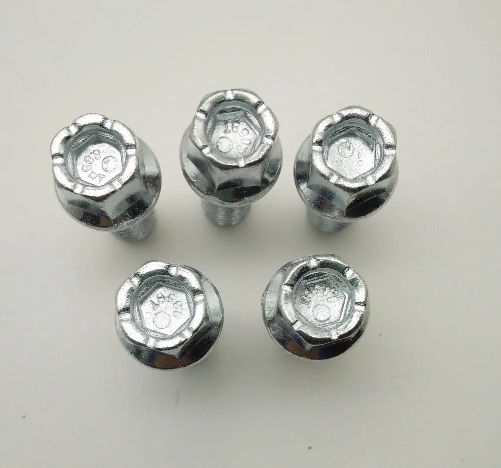 SKTOO 5 шт. для Volkswagen Tiguan Touran Polo Passat Magotan Golf Sagitar Audi A4 A6 A6L Octavia автомобильные шины винты ступицы