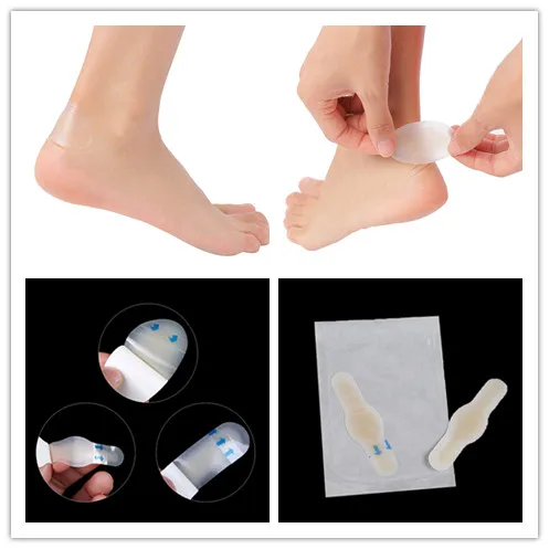 4 шт пятка защита для ухода за ногами кожа гидроколлоидная рельефная штукатурка