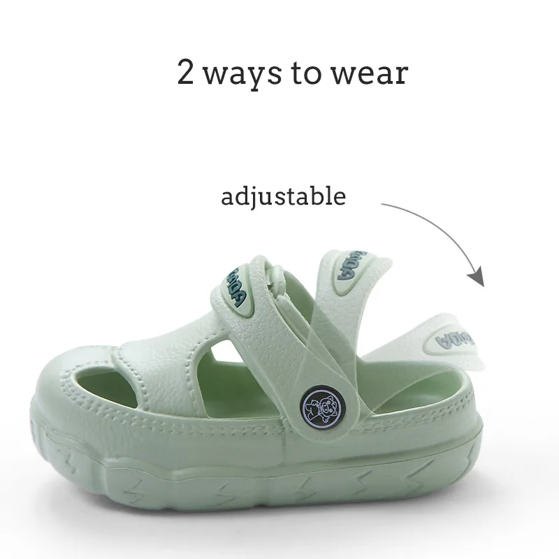 ЕВА Для детей на лето 2 способа как для сандалии и тапочки милые туфли унисекс