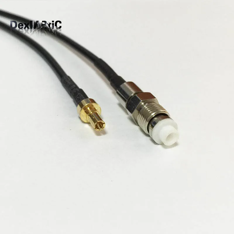 Новинка разъем FME CRC9 Штекер прямой радиочастотный коаксиальный кабель RG174