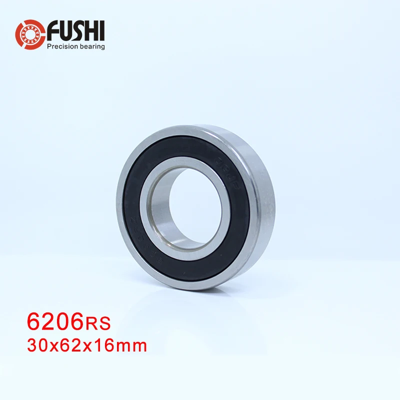 Шарикоподшипники 6206RS с глубоким желобом шарикоподшипники 6206 2RS 1 шт. 30x62x16 мм 6206RZ