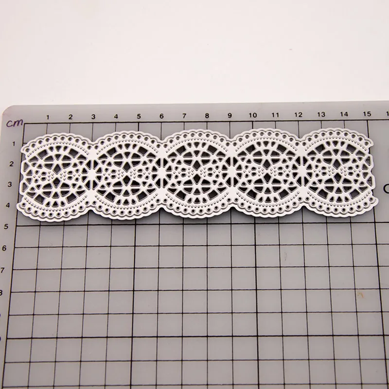 Металлические режущие штампы с кружевной кромкой для скрапбукинга DIY альбом