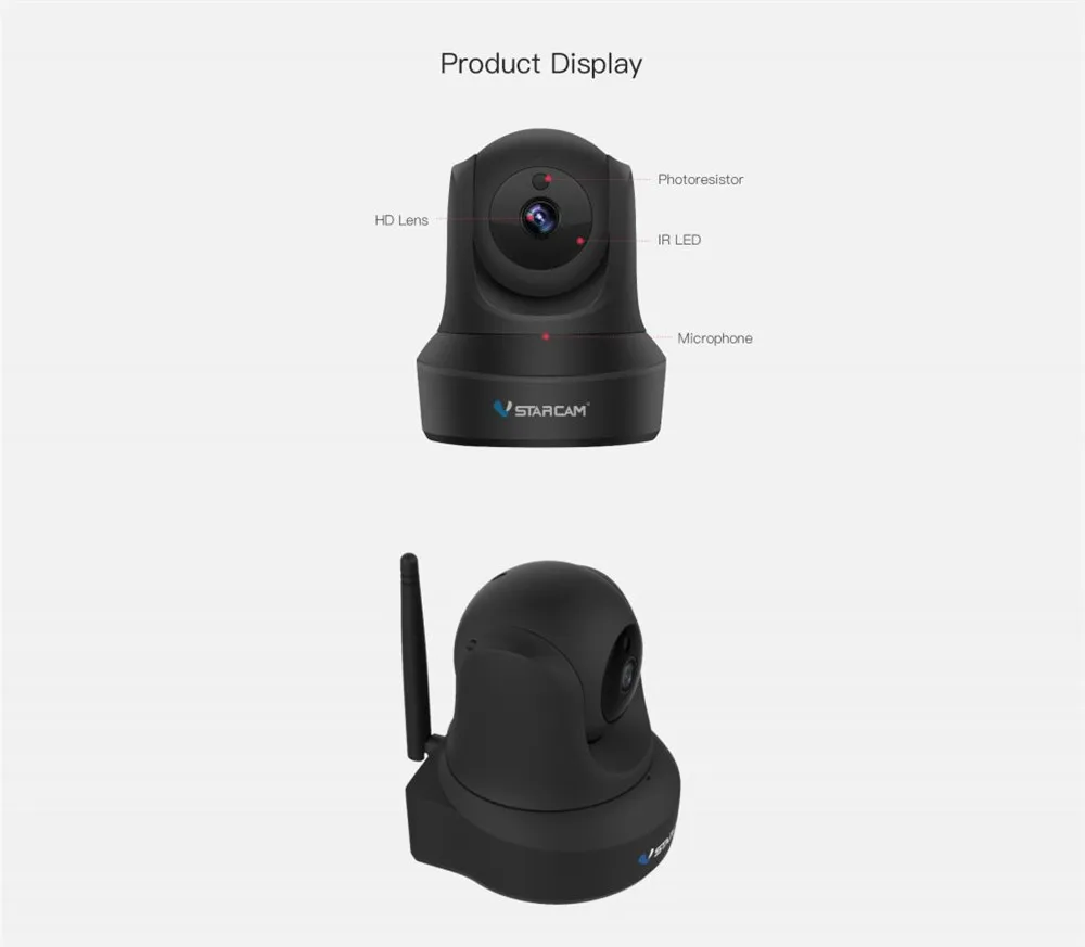 Vstarcam C29s 2MP 1080P ip-камера для внутренней сети Беспроводной PTZ камера | Безопасность и