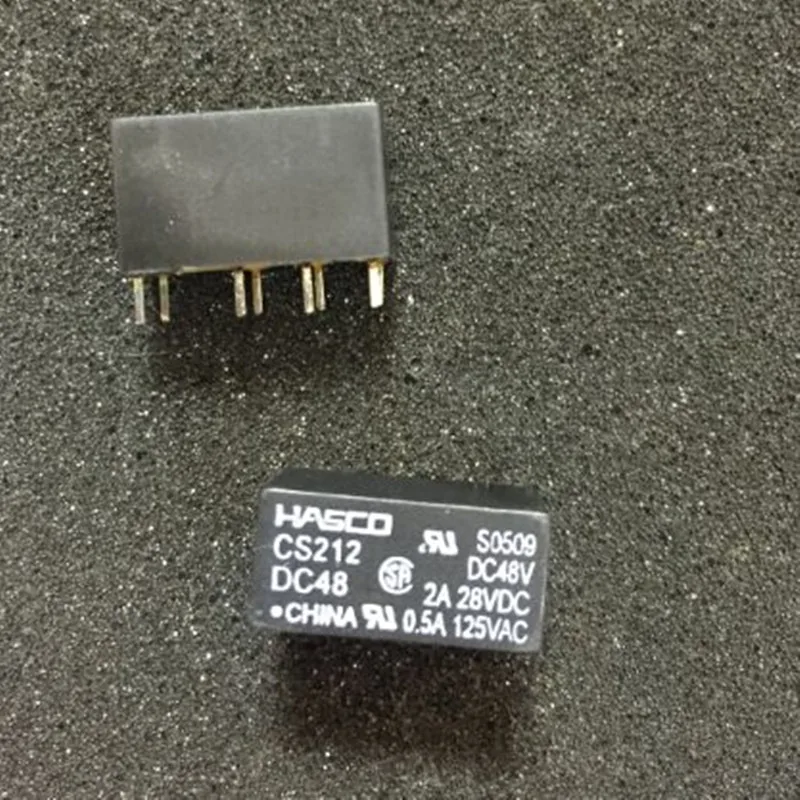 Реле HASCO 2 CS212DC48 48VDC 2A 28VAC DIP8 19F от C новое и оригинальное 5шт./лот|Реле| |