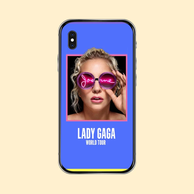 Чехол для телефона Lady JOANNE GAGA iphone X XS Max XR 5S SE 6 6S 7 7plus 8 Plus роскошный мягкий ТПУ