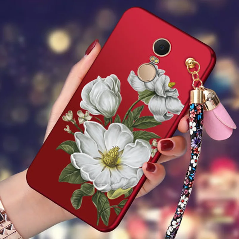 Чехол для xiaomi redmi 5 чехол телефона Обложка Мода цветок мягкий red mi защиты
