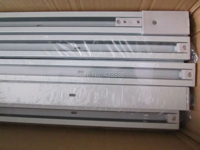 0 5 м Светодиодные рельсы в черном и белом цветах 2 проводные Универсальные для