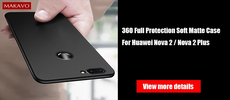 MAKAVO для huawei Nova 2 закаленное стекло 9H 2.5D Взрывозащищенный протектор экрана для huawei Nova 2 Nova2 Plus стеклянная пленка