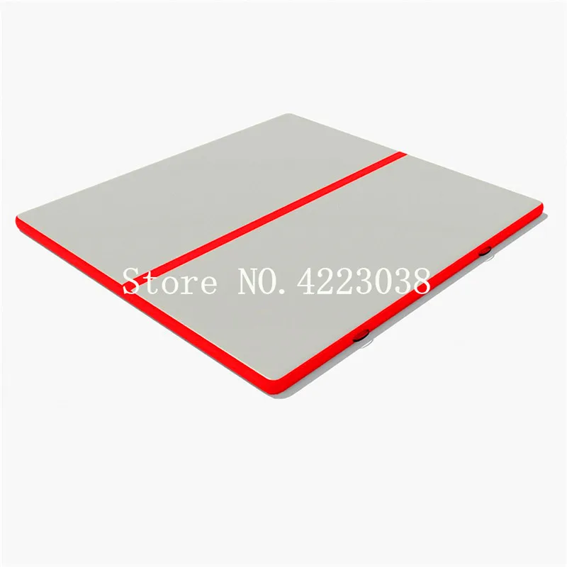 Pаспродажа Бесплатная доставка горячая распродажа 4x4x0,2 м Фитнес Airtrack надувные тренажерный зал воздуха рушясь коврики, 5 м, 6 м гимнастический коврик