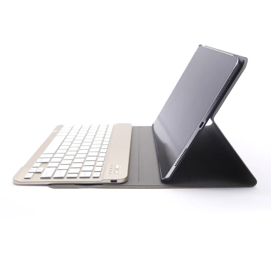 7 цветов подсветка Bluetooth клавиатура чехол для iPad Pro 11 дюймов Съемная Беспроводная клавиатура из искусственной кожи чехол Подставка для планшета