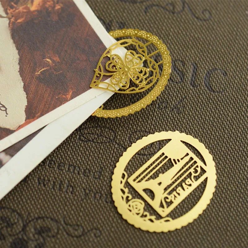 7 шт/лот кружевная Закладка с мультяшными животными милые канцелярские металлические закладки для книжного держателя школьные принадлежности papelaria