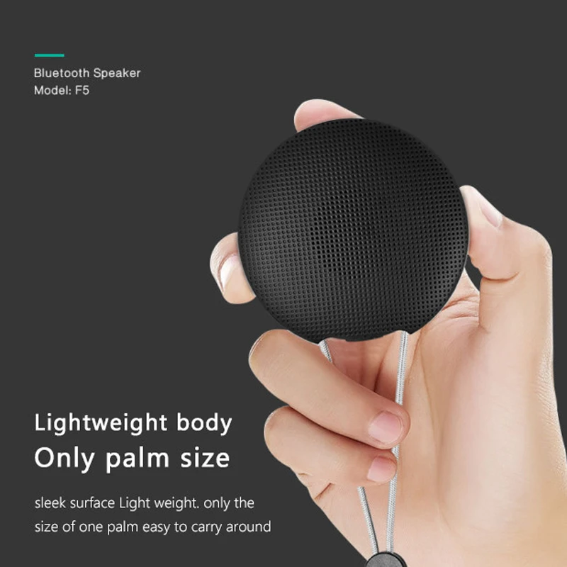 CBAOOO F5 TWS Portable Bluetooth speaker V5.0 Wireless Loudspeaker Sound System stereo Music surround Waterproof Outdoor Speaker