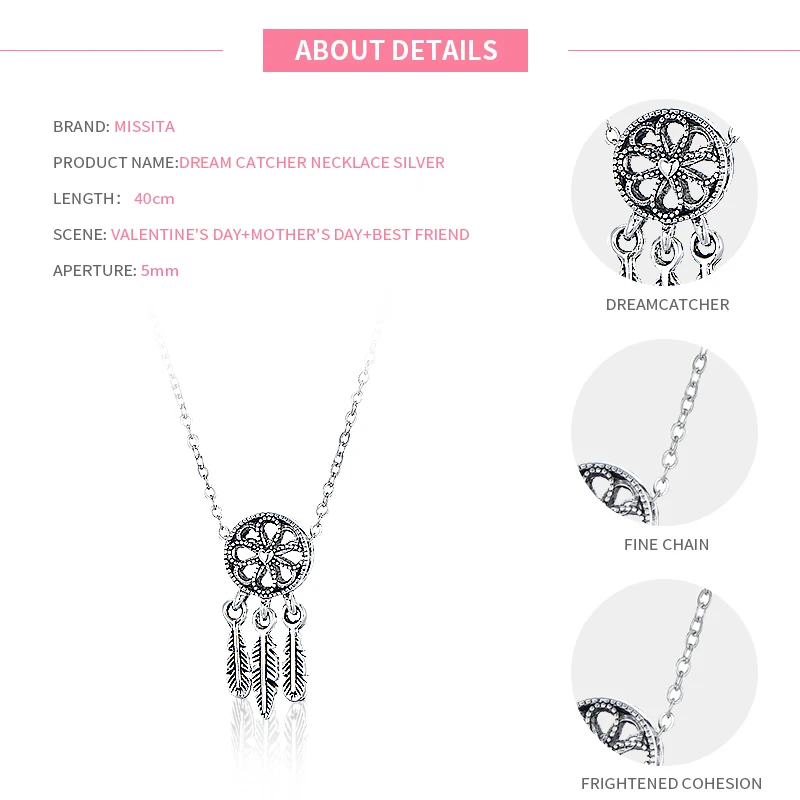 Женское винтажное Ожерелье Ловец снов|Ожерелья с подвеской| |